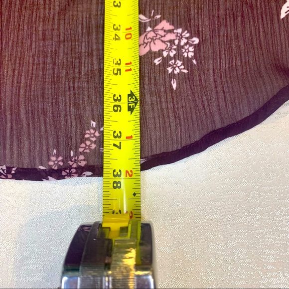 Duster - Floral Hi Lo Duster Top - Picture 7 of 11